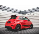 アバルト 595 フィアット サイド スカート カバー スポイラー/ Fiat スプリッター ディフューザー エアロ パーツ カスタム チューン