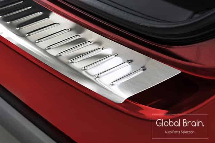 乐天商城 - フィアット 500X リア バンパー プロテクター ガード シルバー / Fiat エアロ パーツ