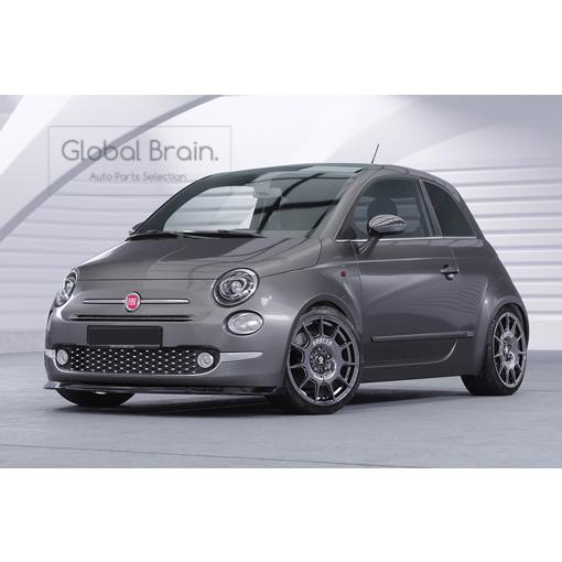 フィアット 500 CC 後期 フロント リップ スポイラー / フロント スプリッタ― バンパー アンダー ディ..
