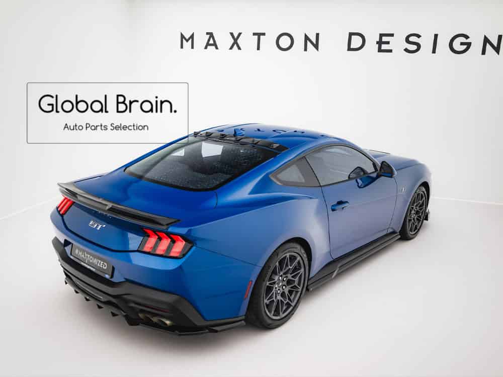 乐天商城 - 2024- フォード マスタング GT リア ルーフ スポイラー/ Ford スプリッター ディフューザー エアロ パーツ カスタム チューン