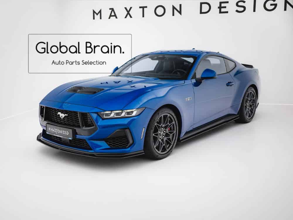 2024- フォード マスタング GT サイド スカート ディフューザー レーシング / Ford スプリッター ディフューザー エアロ パーツ カスタム チューン