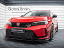 ホンダシビック タイプR FL5 フロント リップ スポイラー V1 / HONDA スプリッター ディフューザー エアロ パーツ カスタム チューン
