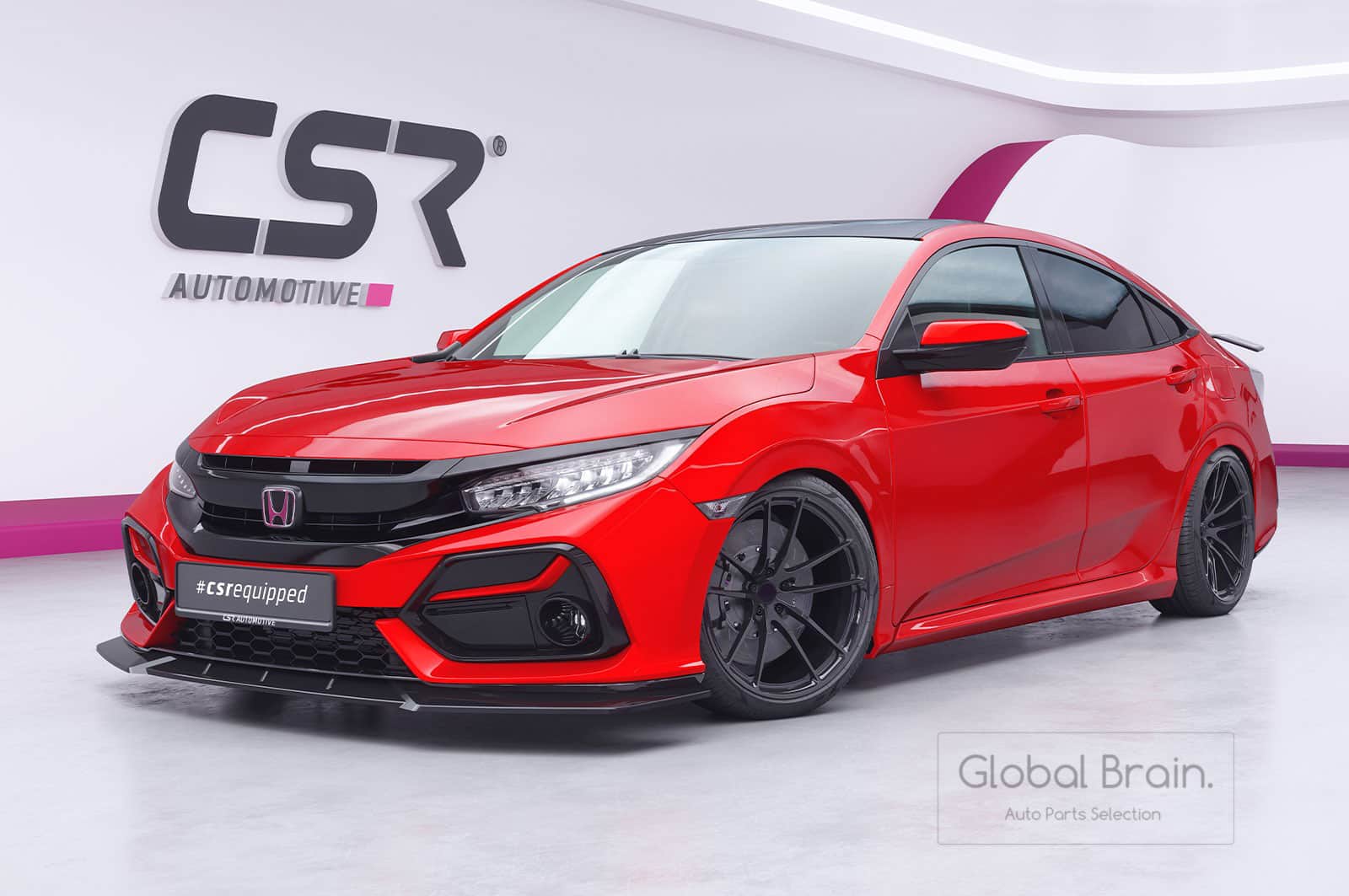 ホンダ シビックハッチバック FK7 / BLITZ フロントリップ AERO SPEED CIVIC HATCHBACK | BLITZ