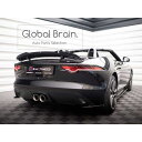 2017-2020 ジャガー Fタイプ リア トランク スポイラー/ Jaguar スプリッター ディフューザー エアロ パーツ カスタム チューン