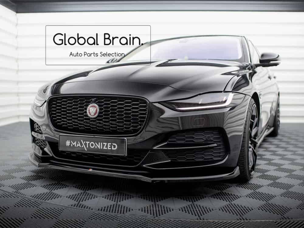 ジャガー XE X760 後期 フロント リップ スポイラー V1/ JAGUAR スプリッター ディフューザー エアロ パーツ カスタム チューン