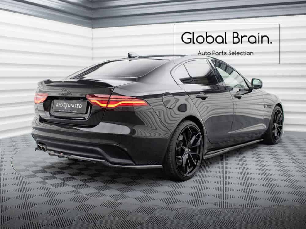 ジャガー XE X760 後期 ディーゼル リア ディフューザー/ JAGUAR スプリッター ディフューザー エアロ パーツ カスタム チューン