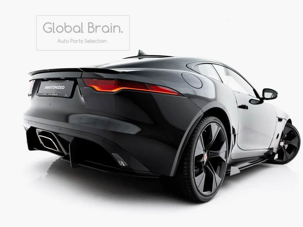 ジャガー Fタイプ X152 後期 リア センター ディフューザー フィン/ Jaguar スプリッター ディフューザー エアロ パーツ カスタム チューン