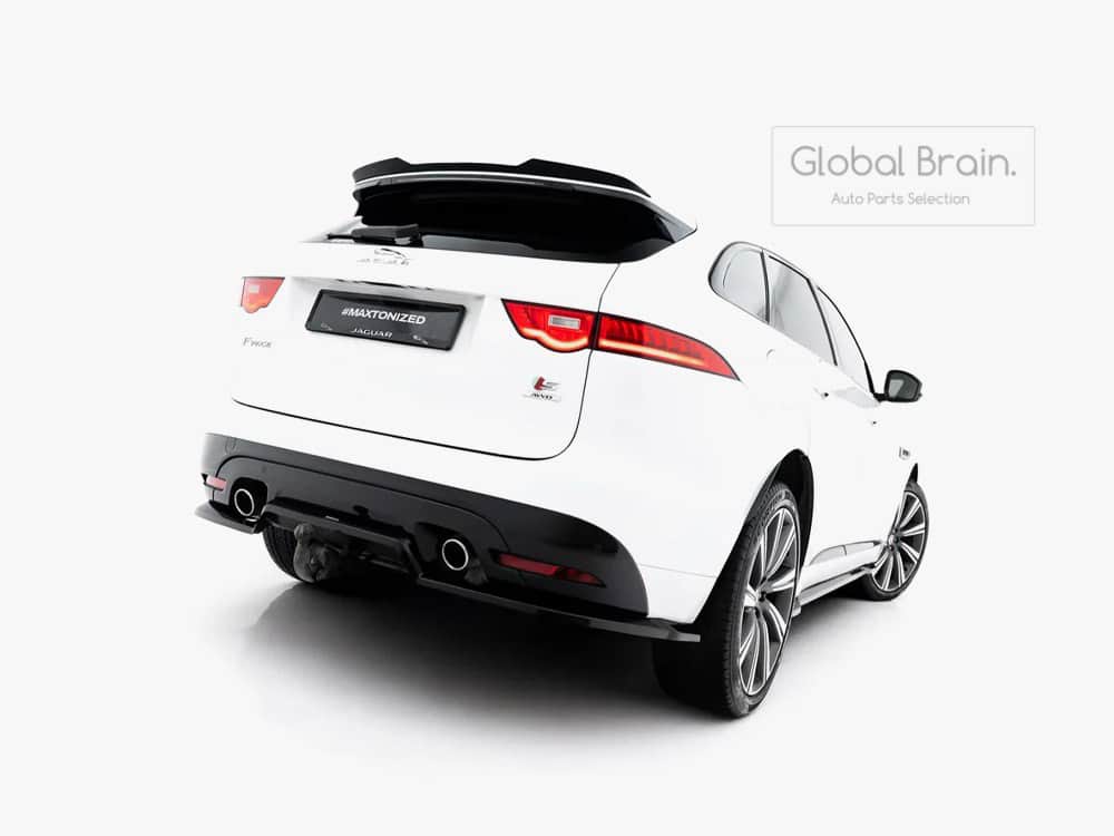 樂天商城 - ジャガー Fペース S 前期 X761 リア ディフューザー スポイラー / Jaguar スプリッター ディフューザー エアロ パーツ カスタム チューン