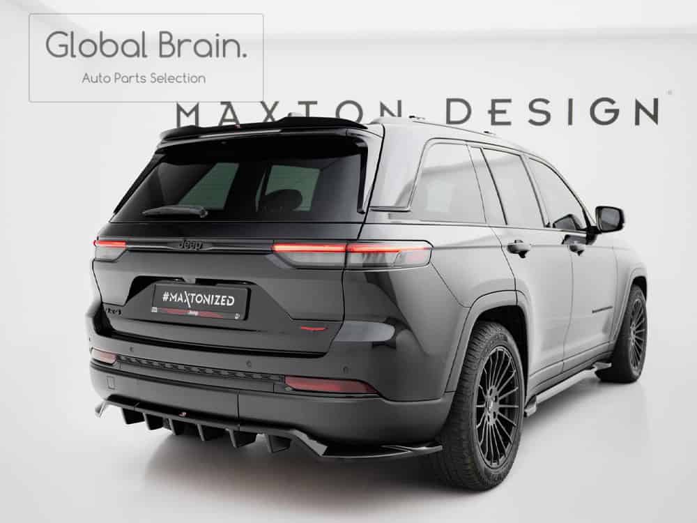 2022- グランドチェロキー リミテッド リア ディフューザー スポイラー/ Jeep スプリッター ディフューザー エアロ パーツ カスタム チューン
