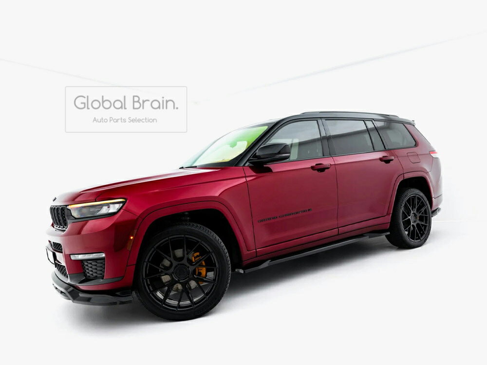 乐天商城 - グランドチェロキー L リミテッド WL サイド スカート ディフューザー/ Jeep スプリッター ディフューザー エアロ パーツ カスタム チューン