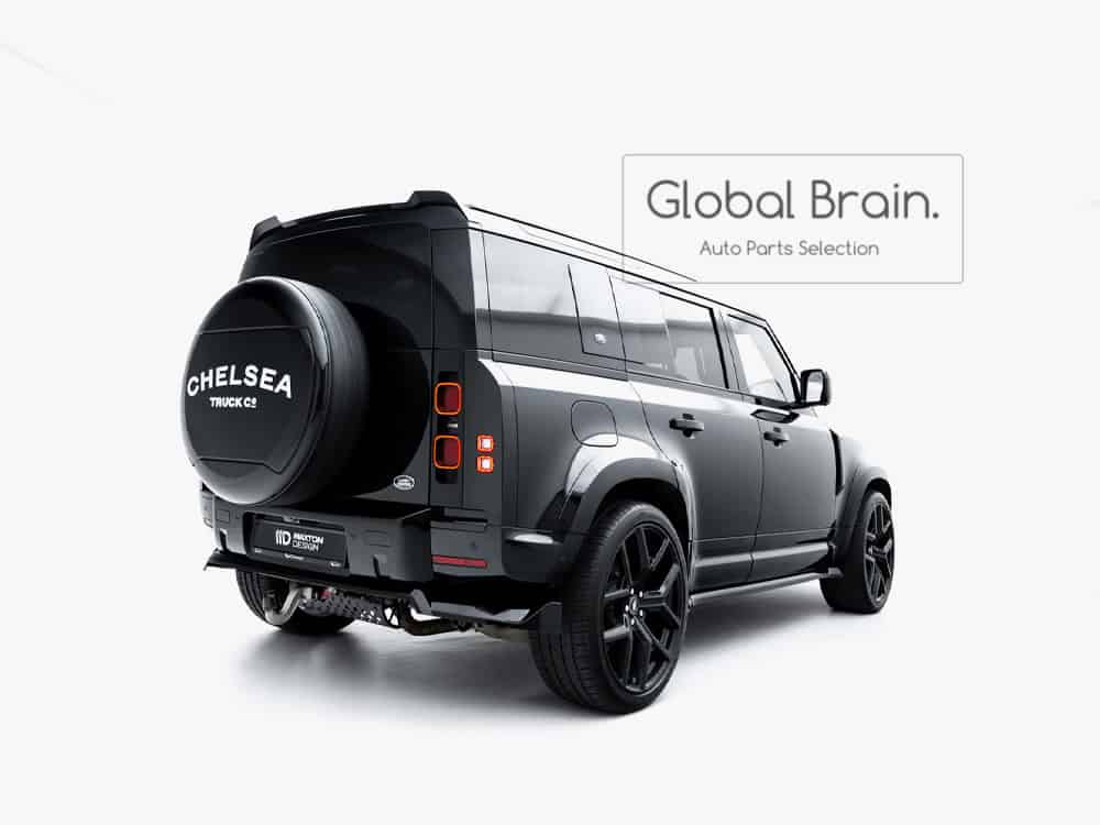 乐天商城 - ランドローバー ディフェンダー L663 リア ディフューザー / Land Rover スプリッター ディフューザー エアロ パーツ カスタム チューン