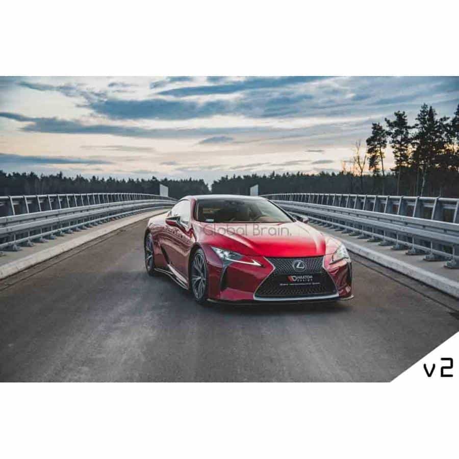 レクサス LC500 フロントV2 サイドスカート リアサイドスプリッター 3点セット/ Le...