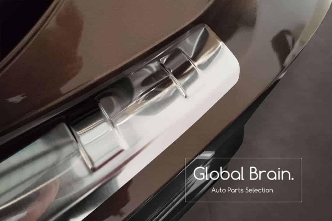 三菱 エクリプスクロス PHEV 後期 リア バンパー プロテクター ガード シルバー/ 三菱 エアロ パーツ