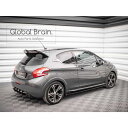 プジョー 208 GTi 前期 サイド スカート ディフューザー/ Peugeot スプリッター ディフューザー エアロ パーツ カスタム チューン