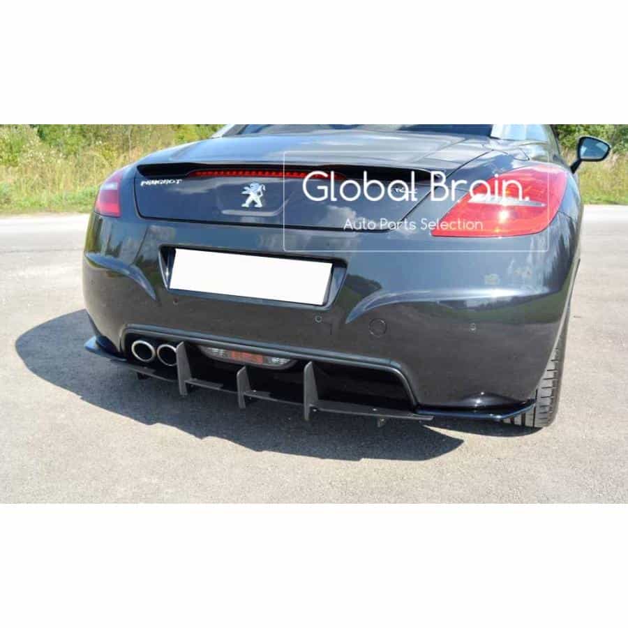 プジョー RCZ 前期 リア センター ディフューザー/ Peugeot スプリッター ディフューザー エアロ パーツ カスタム チューン