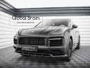 ポルシェ カイエン E3 スポーツデザインPK フロント リップ スポイラー/ PORSCHEスプリッター ディフューザー エアロ パーツ カスタム チューン