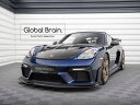 ポルシェ 718 ケイマン GT4 982 RS フロント リップ スポイラー / porsche スプリッター ディフューザー エアロ パーツ カスタム チュ...