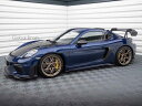 ポルシェ 718 ケイマン GT4 982 RS サイド スカート カバー スポイラー/ Porsche スプリッター ディフューザー エアロ パーツ カスタム...