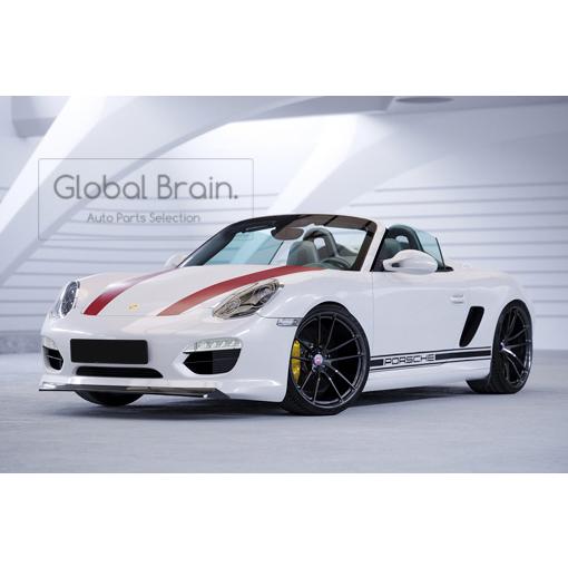 2009-2013 ポルシェ 987 ボクスター 後期 フロント リップ スポイラー / フロント スプリッタ― バンパー アンダー ディフューザー スカート 414