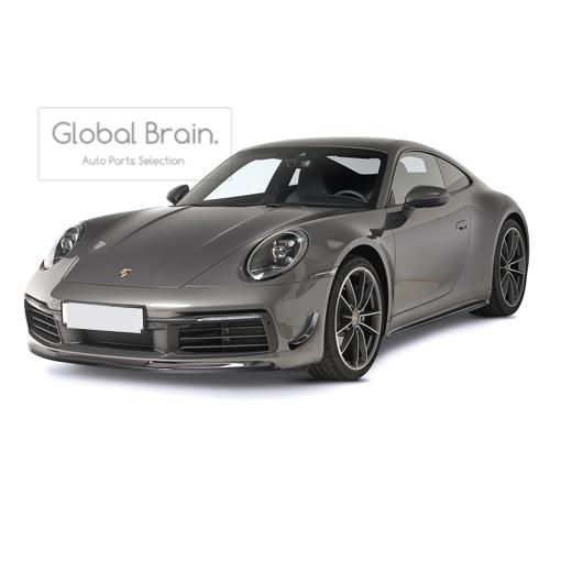 ポルシェ 911 992 カレラ 4S フロント リップ スポイラー / フロント スプリッタ― バンパー アンダー ディフューザー スカート 461