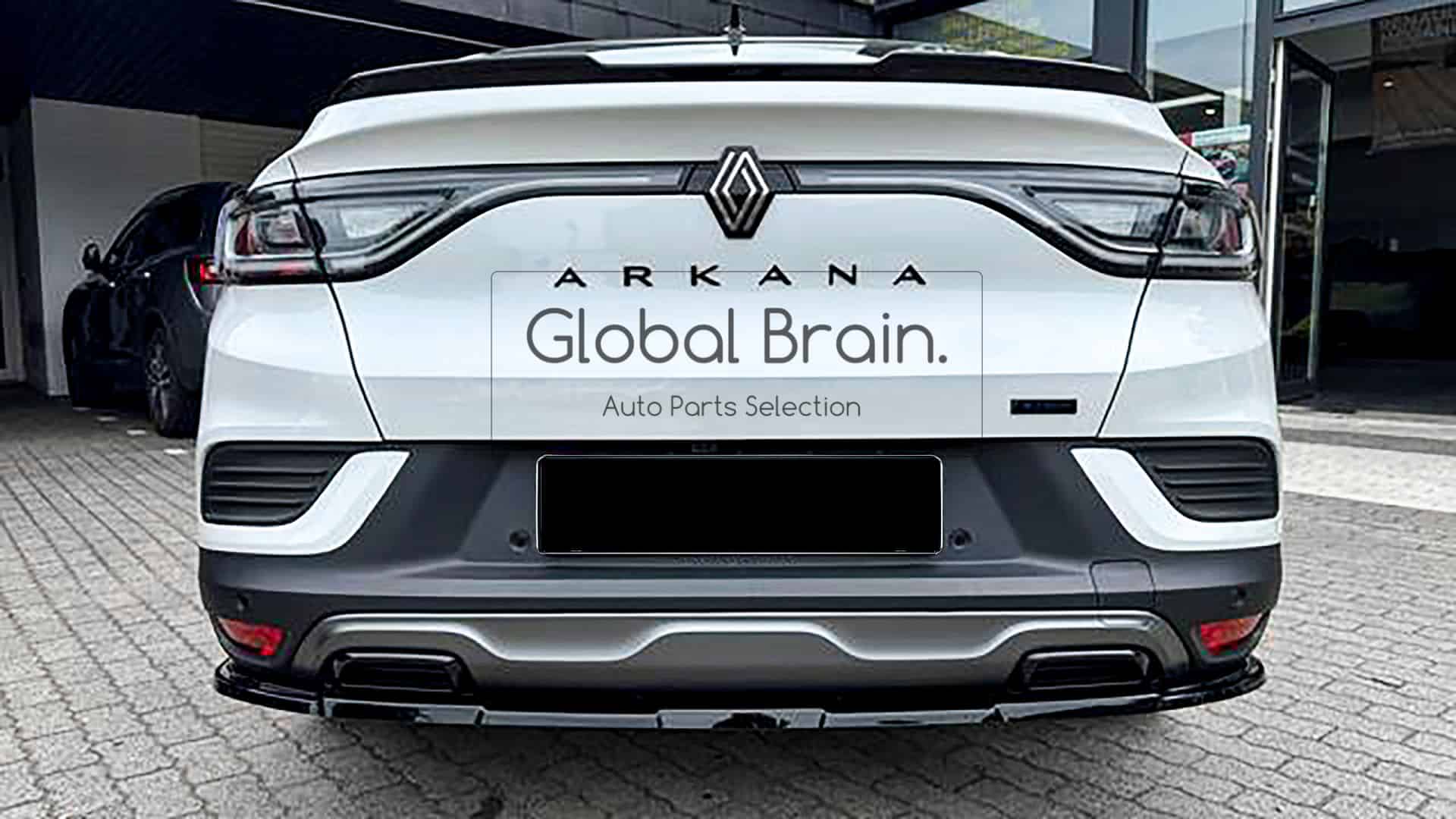 ルノー アルカナ RSライン リア ディフューザー/Renault スプリッター ディフューザー エアロ パーツ i..