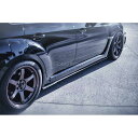 スバル WRX / STI セダン 後期 - サイド スカート スポイラー / スプリッター ディフューザー エアロ パーツ flow design
