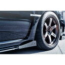 スバル WRX / STI セダン 後期 - サイドスカート用 ウィングレット / スプリッター ディフューザー エアロ パーツ flow design