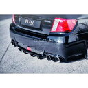 スバル WRX / STI セダン 後期 - リア センター ディフューザー / スプリッター ディフューザー エアロ パーツ flow design