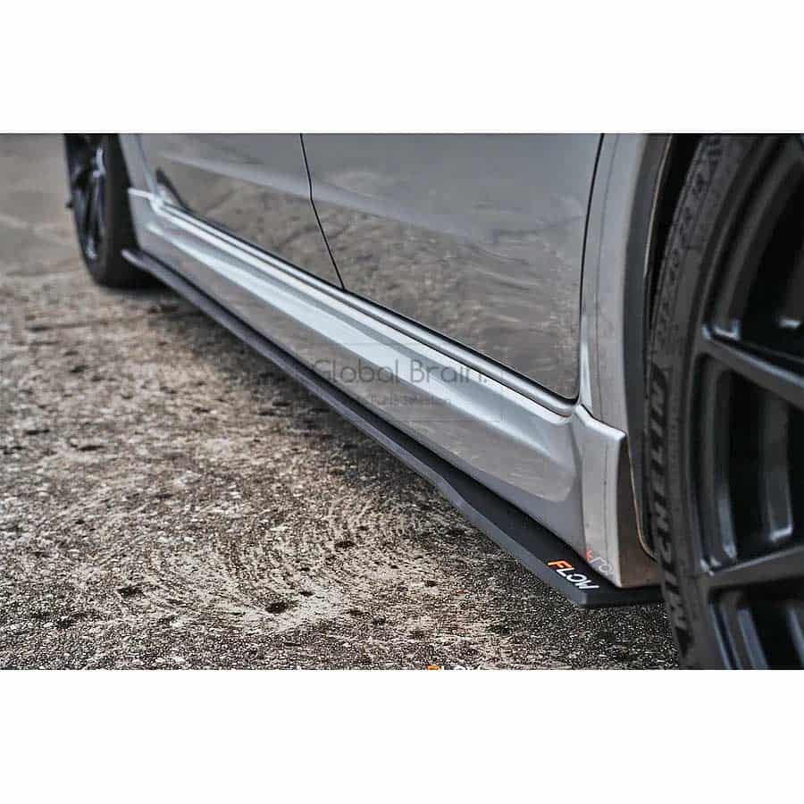 乐天商城 - スバル WRX セダン 前期 - サイド スカート スポイラー / スプリッター ディフューザー エアロ パーツ flow design