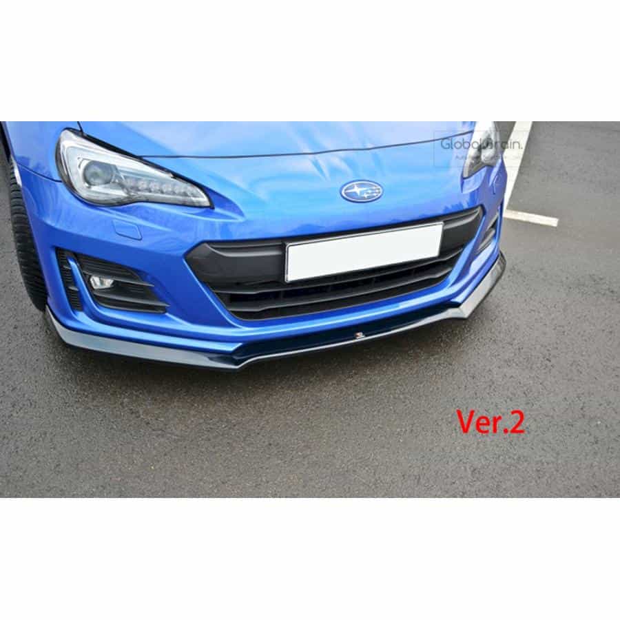 乐天商城 - スバル BRZ ZC6 後期 フロント バンパー リップ スポイラー Ver.2/ SUBARU スプリッター ディフューザー エアロ パーツ カスタム チューン