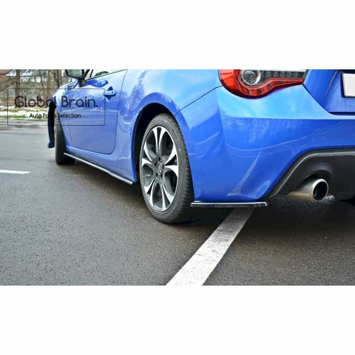 乐天商城 - スバル BRZ ZC6 後期 リア サイド スプリッター スパッツ/ SUBARU スプリッター ディフューザー エアロ パーツ カスタム チューン