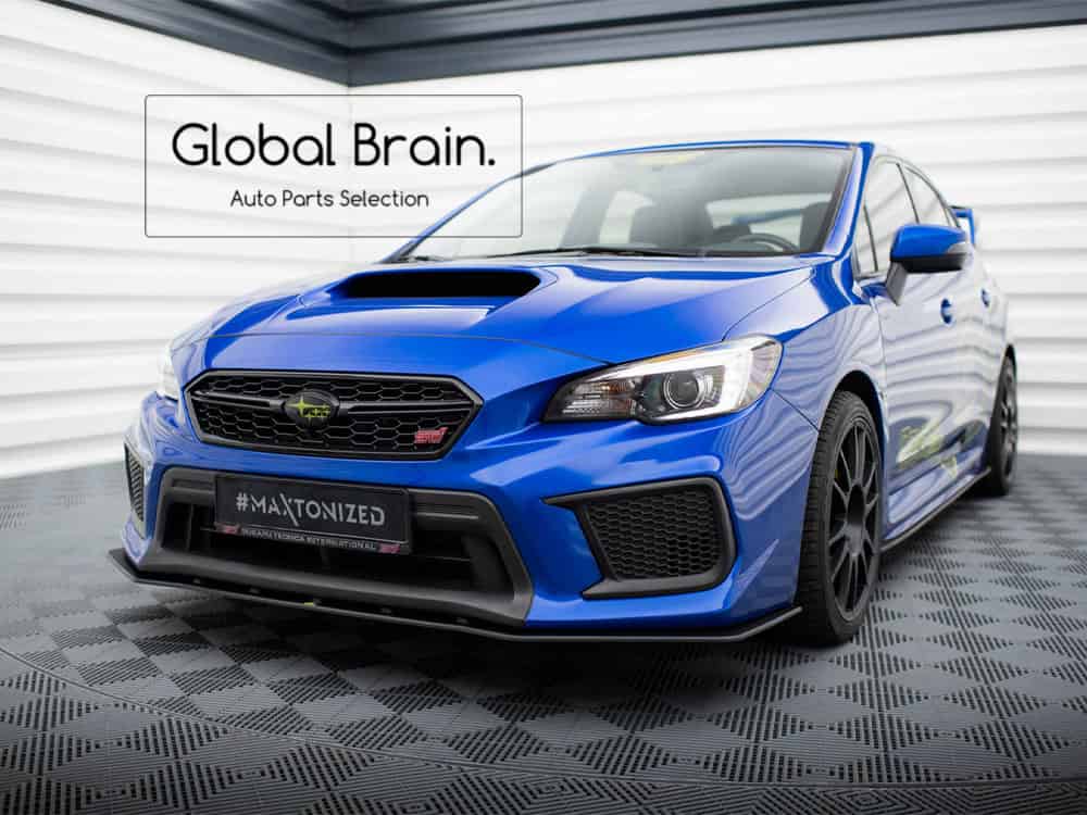 スバル WRX STI VAB 後期 フロント リップ スポイラー/ SUBARU スプリッター ディフューザー エアロ パーツ カスタム チューン