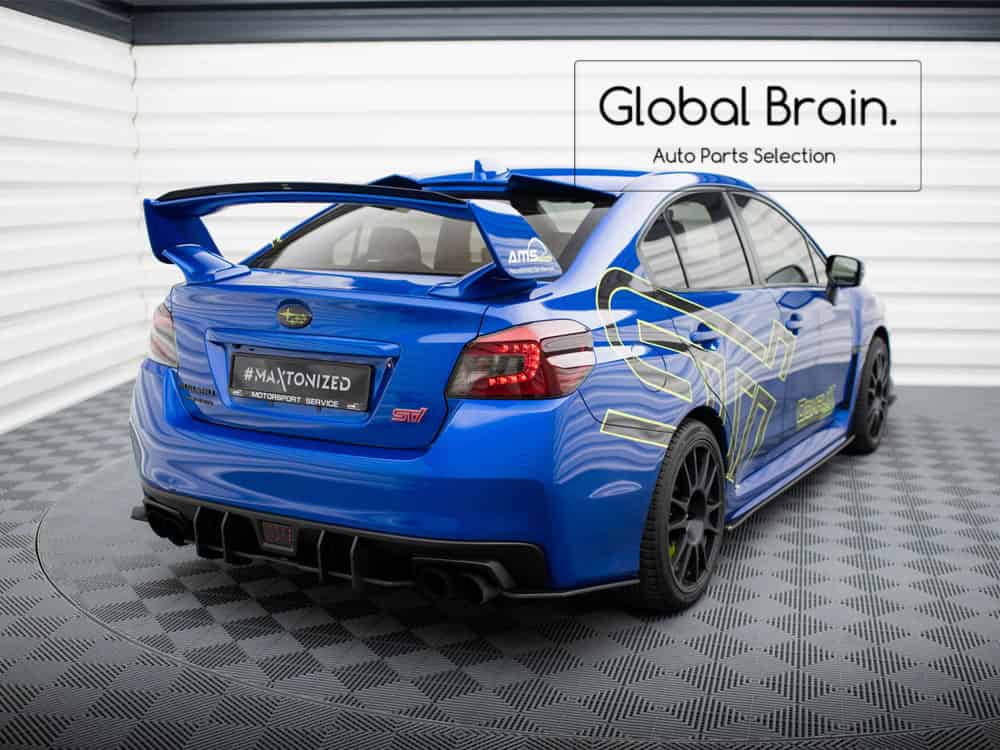 スバル WRX STI VAB リア サイド スプリッター スパッツ/ SUBARU スプリッター ディフューザー エアロ ..
