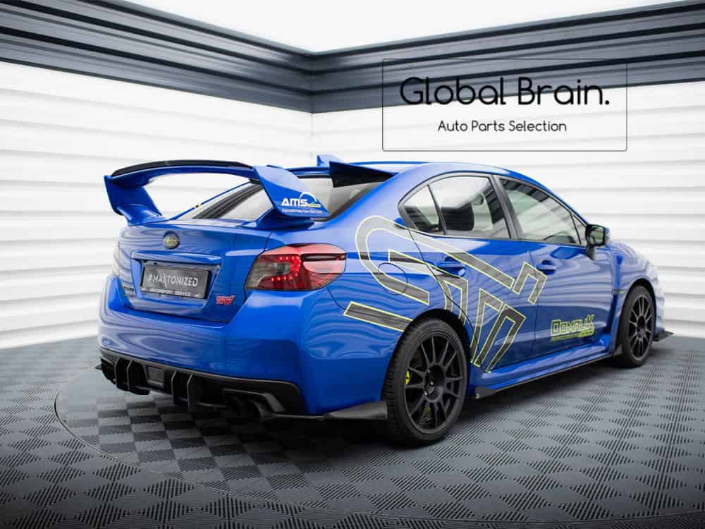 スバル WRX STI VAB リア センター ディフューザー フィン/ SUBARU スプリッター ディフューザー エアロ パーツ カスタム チューン