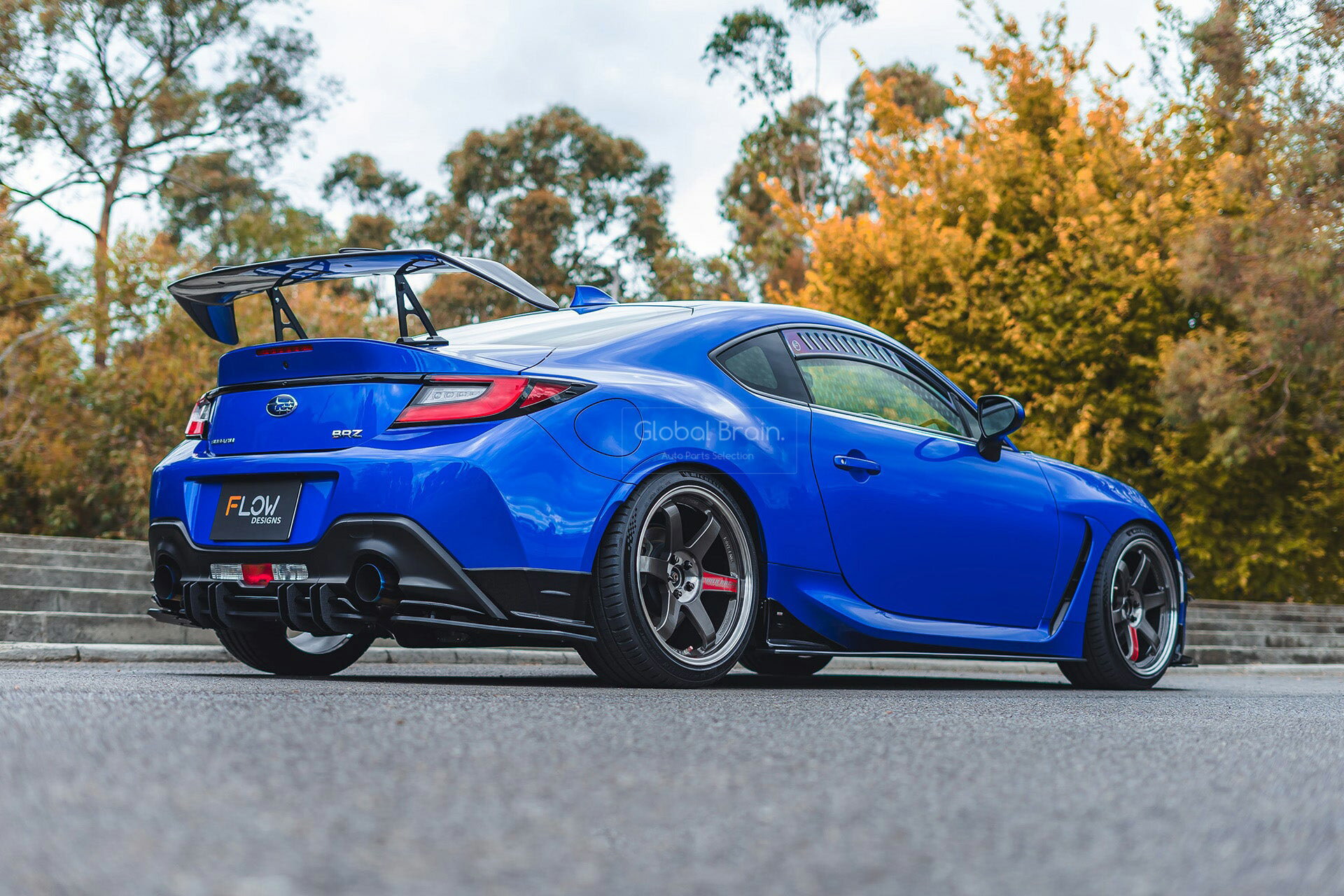 スバル BRZ ZD8 ウィンドウ ベント / サイド ドア バイザー メッシュ カバー トリム