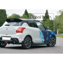スズキ スイフトスポーツ ZC33S サイド スカート カバー スポイラー/ SUZUKI スプリッター ディフューザー エアロ パーツ カスタム チューン