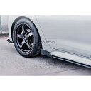 トヨタ カローラ スポーツ 210系 - サイドスカート用 ウィングレット / スプリッター ディフューザー エアロ パーツ flow design
