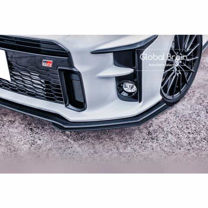 乐天商城 - トヨタ GR Yaris ヤリス - フロント リップスポイラー用 エクステンション / スプリッター ディフューザー エアロ パーツ flow design