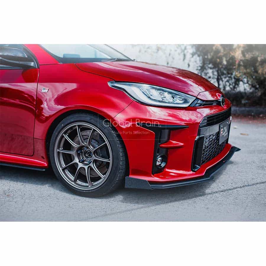 乐天商城 - トヨタ GR ヤリス - フロント リップスポイラー用 ウィングレット / スプリッター ディフューザー エアロ パーツ flow design