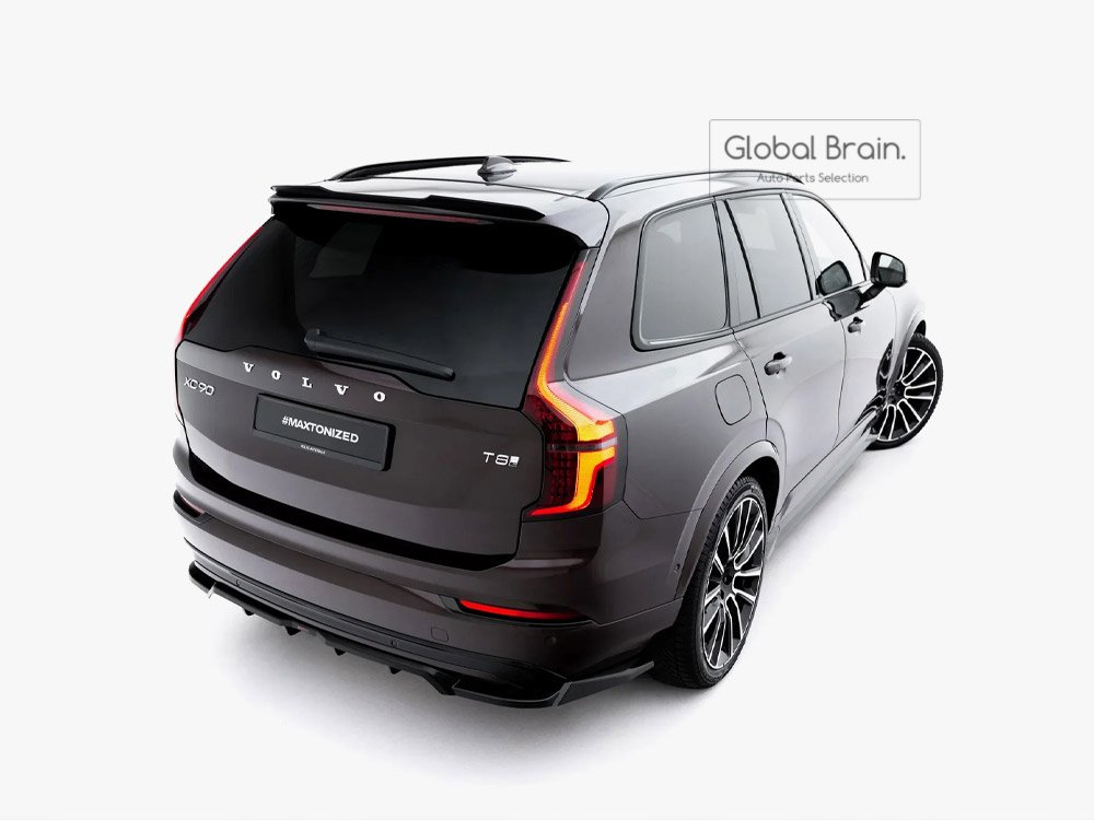 ボルボ XC90 LB リア ルーフ スポイラー/ Volvo スプリッター ディフューザー エアロ パーツ カスタム チューン