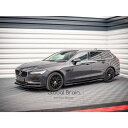 ボルボ V90 MK2 (2016-) サイドスカート ディフューザー/ Volvo スプリッター ディフューザー エアロ パーツ カスタム チューン