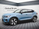 ボルボ C40 XE サイド スカート カバー スポイラー/ Volvo スプリッター ディフューザー エアロ パーツ カスタム チューン