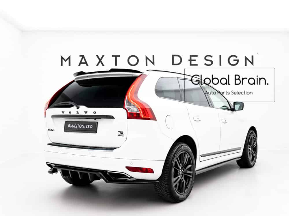 樂天商城 - 2013-2017 ボルボ XC60 後期 リア ディフューザー/Volvo スプリッター ディフューザー エアロ パーツ カスタム チューン
