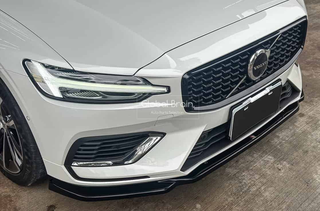 ボルボ V60 S60 B5 T5 モメンタム インスクリプション フロント リップ スポイラー V2/ Volvo スプリッター ディフューザー エアロ パーツ カスタム チューン
