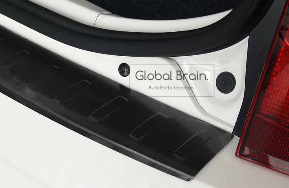 フォルクスワーゲン UP! アップ リア バンパー プロテクター ガード ブラック / VW...