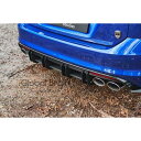 フォルクスワーゲン ゴルフ7 R 前期 ヴァリアント ワゴン - リア センター ディフューザー / スプリッター ディフューザー エアロ パーツ flow d...