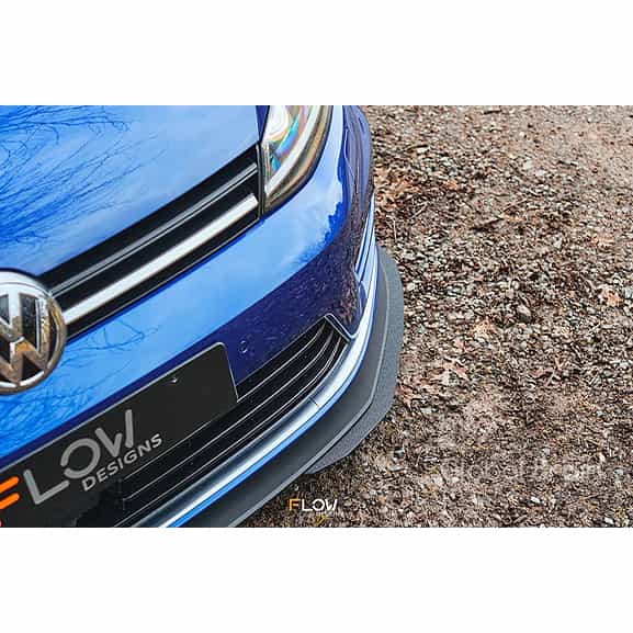 フォルクスワーゲン ゴルフ7 R 前期 ヴァリアント ワゴン - フロント リップスポイラー用 エクステンシ..