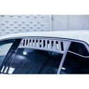 フォルクスワーゲン ゴルフ8 GTI - リア ウィンドウ ベント カバー / スプリッター ディフューザー エアロ パーツ flow design