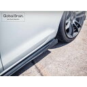 フォルクスワーゲン ゴルフ7 MK7 GTI 前期 - サイドスカート用 ウィングレット / スプリッター ディフューザー エアロ パーツ flow desig...