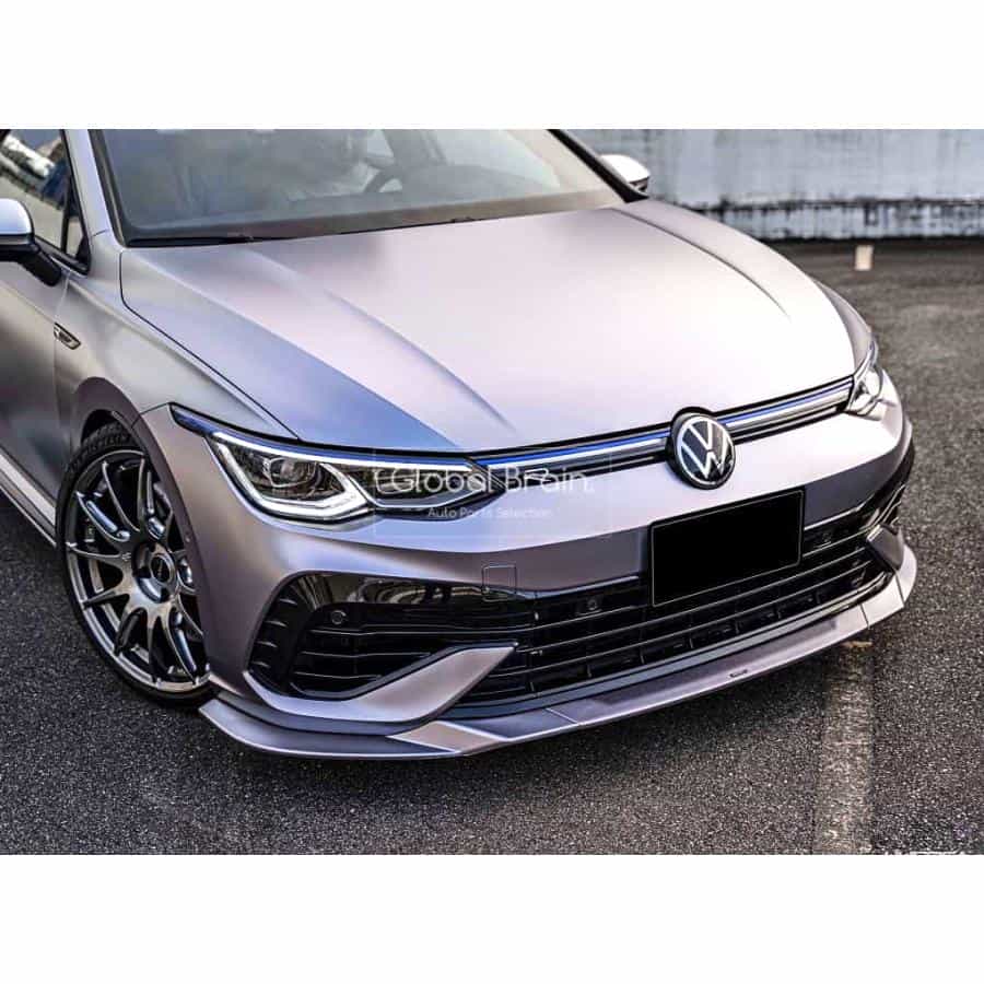 乐天商城 - フォルクスワーゲン ゴルフ 8 R フロント リップ スポイラー / フロント スプリッター VW Golf